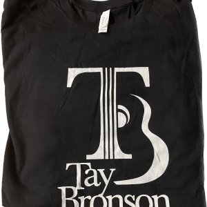 Official Tay Bronson Logo Black T